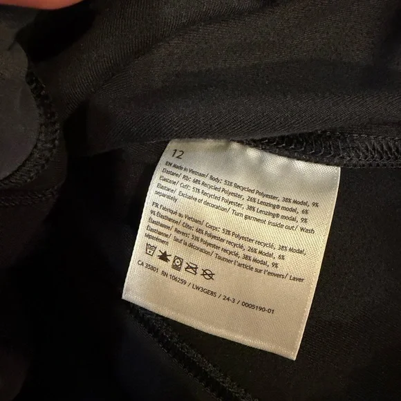 lululemon athletica Brushed Softstreme Ribbed Half Zip - Picture 4 of 4